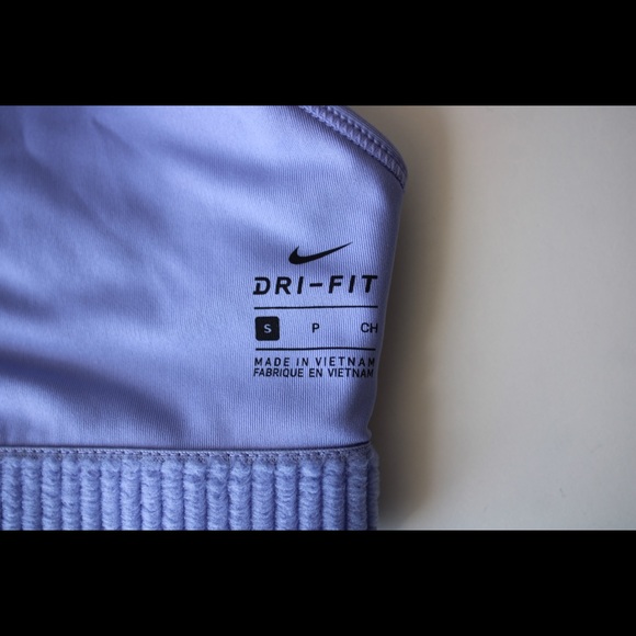 Lavender Nike Dry-Fit Sports Bra - Picture 3 of 5